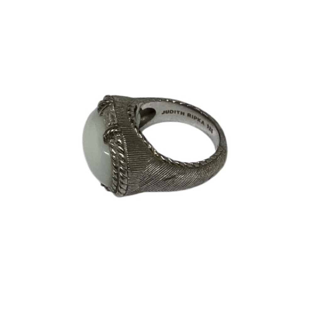 Judith Ripka sterling silver ring - Picture 2 of 5